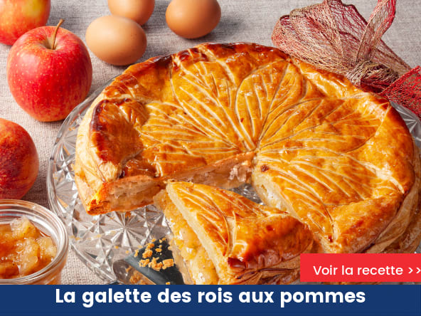 La galette des rois aux pommes